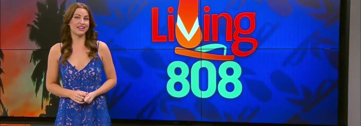 Living 808 news feature on local television